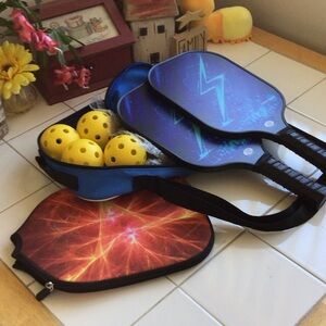 ‘Panel Sound’ Pickleball Paddles/Balls/& Ximing Paddle Cover